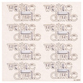 SCRAPINIEC Dekorpappe Die Cut Chipboard Dekoration, Inschrift Ważne chwile 3699