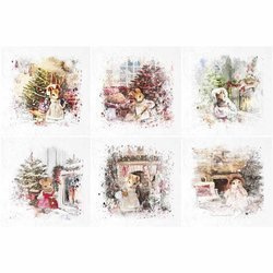 ITD Reispapier Decoupage Bastelpapier, RSM028 Mäuse