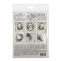 Reispapier-Set - Vögel, Girlanden, Vintage - RSM195 - Itd Collection
