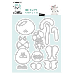 STUDIO LIGHT - Stanzform Präge Stanzschablone Cutting Die - Oliver Friendz die Katze