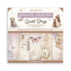 Scrapbooking Papier Set 20x20 - Quiet Days - Stamperia