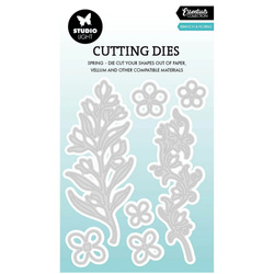 Stanzschablone – Cutting Die für Papier - StudioLight - Branch & Florals Zweige Blumen