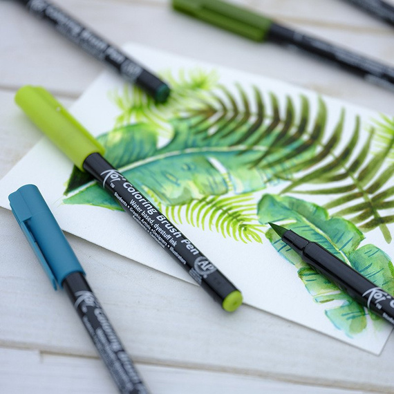 KOI Farbiger Pinselstift - Raw Umber #47
