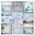 ITD Set 11 Stk 31x32cm einseitig Scrapbooking Papier 200g, Winter animals