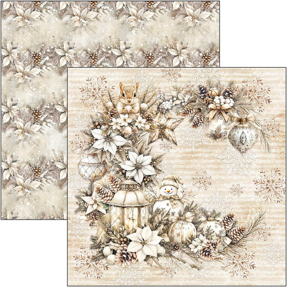 Scrapbooking Papier Set 30x30 cm – Paterns Pad- Bastelpapier - Ciao Bella – Winter Season