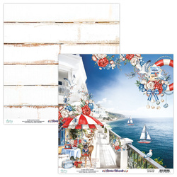 Scrapbooking Papier 30x30 - Mintay - Riviera Moments 01