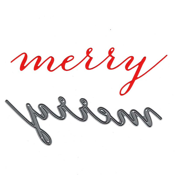 stanzform Präge Stanzschablone Cutting DieSet Weihnachten 3 - Memory Box