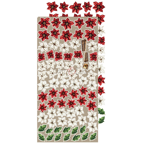 Scrapbooking Papier Set - Craft o'clock - Extras Set - Oh Christmas Night  - MIX