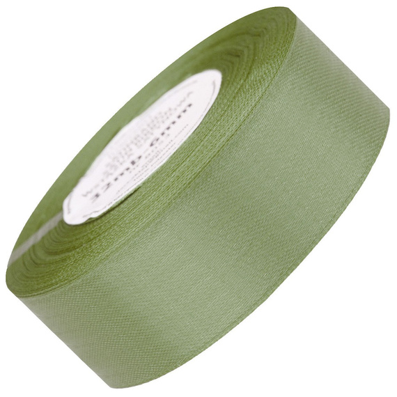 Helles khakifarbenes Satinband 38mm - 32mb