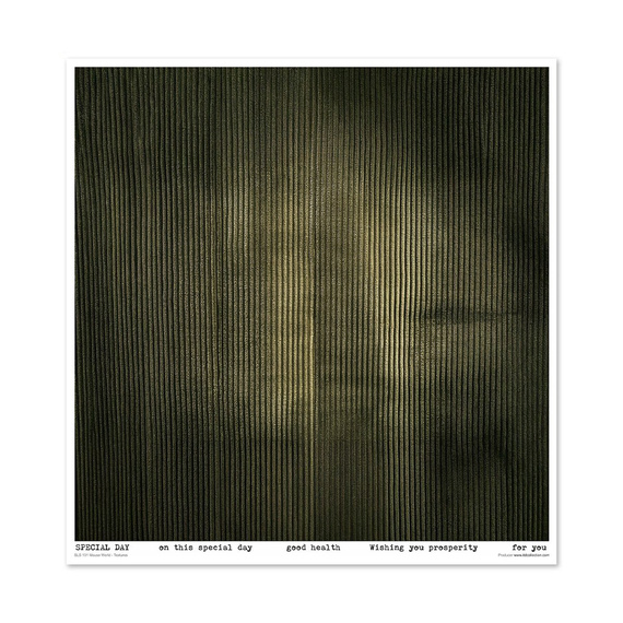 ITD COLLECTION Scrapbooking Papier Set 30x30 cm - Garden of Muses