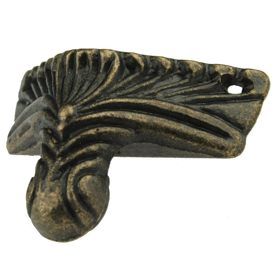 DEKPRATIVER METALLFUSS Metal-Bien für Kiste, Sarg zum Kleben - Decoupage C-2488