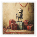 Reispapier-Set - Roboter, Weihnachten, Retro-Spielzeug, Vintage - RSM198 - Itd Collection