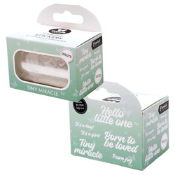 Aufkleber - Dekor Stickers - weiße Untertitel - Studio Light - Tiny miracle