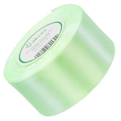 Satinband hellgrün 50mm - 32mb