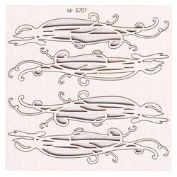 Dekorpappe Die Cut Chipboard Tagtraum Zweige 01 - Zweige 01 - Scrapiniec