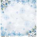 Scrapbooking Papier - ScrapAndMe - Winter Sparkle 09/10 - doppelseitig 30x30 cm