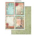 Set aus Junk Journal-Papieren, Aufklebern und Elementen - Furry Friends - Stamperia 