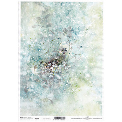 ITD Reispapier Decoupage Bastelpapier Serviettentechnik-R2208 Frühlingsblumen