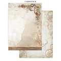Set aus Junk Journal-Papieren, Aufklebern und Elementen - Gear Up For Christmas - Stamperia 