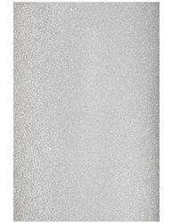 Selbstklebendes Glitzerpapier A4 silber 150g - 1St