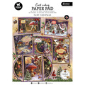 STUDIO LIGHT A4 Papierset + Elemente Scrapbooking Papier, Fairy Christmas