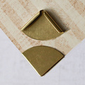 Metallecke für Alben - golden - 21 mm - 1 Stück A22B