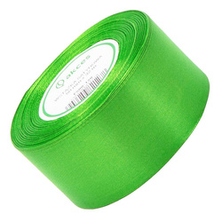 Grünes Satinband 50mm - 32mb