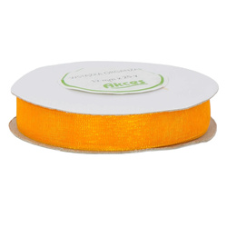 Farbband / Organzaband orange 12mm x 23m