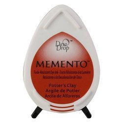 TSUKINEKO Memento Dew Drop - Stempelkissen, Potter's Clay