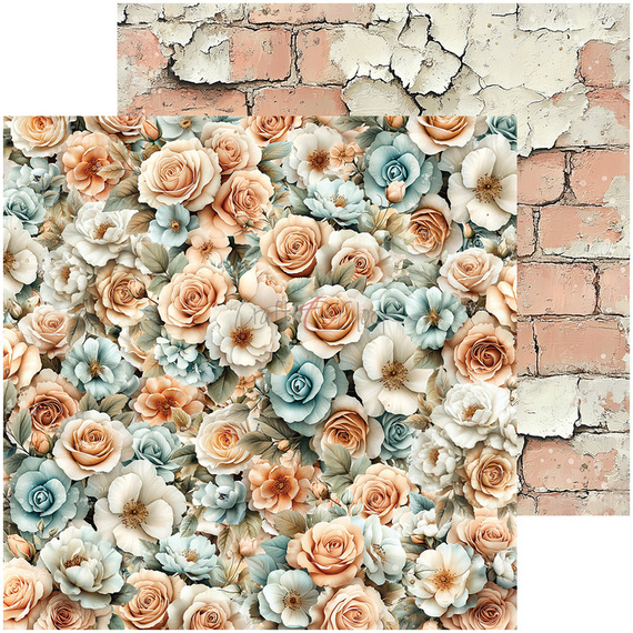 Scrapbooking Papier Set 15x15 - Craft o'clock - Sprites of Harmony