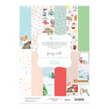 A4 kreativer Papierblock mit ausgeschnittenen Elementen - DP Craft - Funny Winter