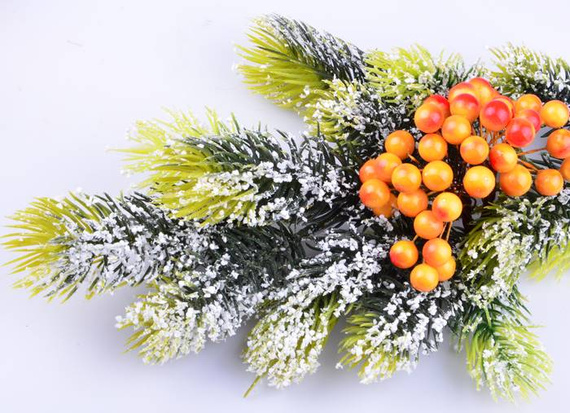 Beerenzweig - 1 Zweig mit 40 Beeren