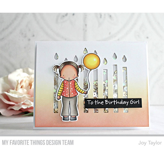 MY FAVORITE THINGS - Klar Stempel Stamps Clearstamp, Birthday Cutie PI-276