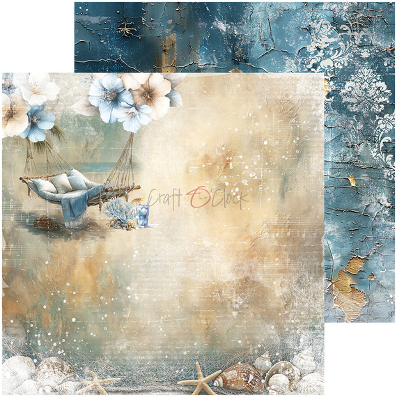 Scrapbooking Papier Set 15x15 - Craft o'clock - Emerald Tales