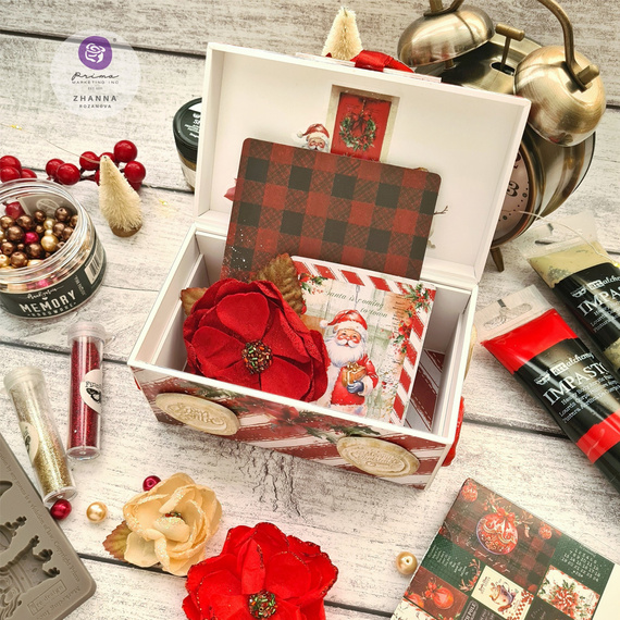 Prima Journaling Notecards 7,5x10 cm - From the North Pole - Scrapbooking Papier 