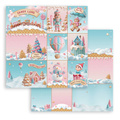 Scrapbooking Papier Set 30x30 - Candy Christmas - Stamperia