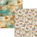CIAO BELLA Satz doppelseitigen Scrapbooking Papier A4 Mixed Media Book LuMania - Quintessential