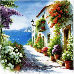 SERVIETTEN 1 Stück Motivservietten Decoupage Napkin 33x33cm, Holiday Time