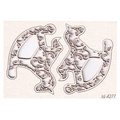 SCRAPINIEC Dekorpappe Die Cut Chipboard Dekoration Ornament, Schaukelpferd Ornamente