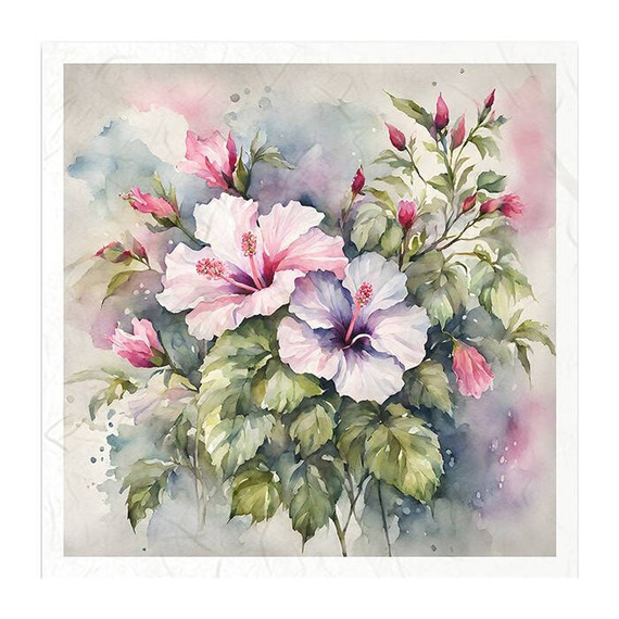 Scrapbooking-Bastelpapier-Set reisfeld - ITD - RSM144 Sommerblumensträuße