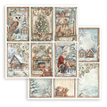 Scrapbooking Papier Set 30x30 - The Owl's House - Stamperia
