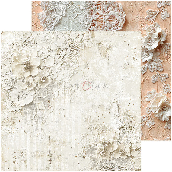 Scrapbooking Papier Set 20x20 - Craft o'clock - Sprites of Harmony mix