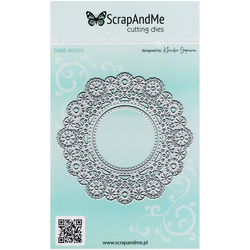 Stanzschablone – Cutting Die für Papier - SCRAPANDME - Spitzendeckchen-Muster 029