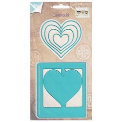 JOY!Crafts Stanzform Präge Stanzschablone Cutting Die - 6002/0556 Drehrahmen Herz