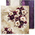 Scrapbooking Papier Set 30x30 - Craft o'clock - Plum & Caramel