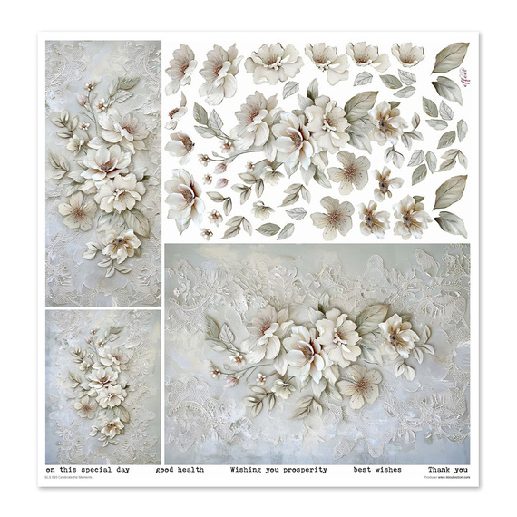 ITD COLLECTION Setz 11Stk 30x30cm Scrapbooking Papier - Celebrate the Moments