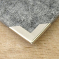 Metallecke für Alben - Nickel - 16 mm - 1 Stück PS16 