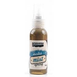 PENTART Mixmedia Mist Spray -  Metallisch antikgold / antique gold 50 ml