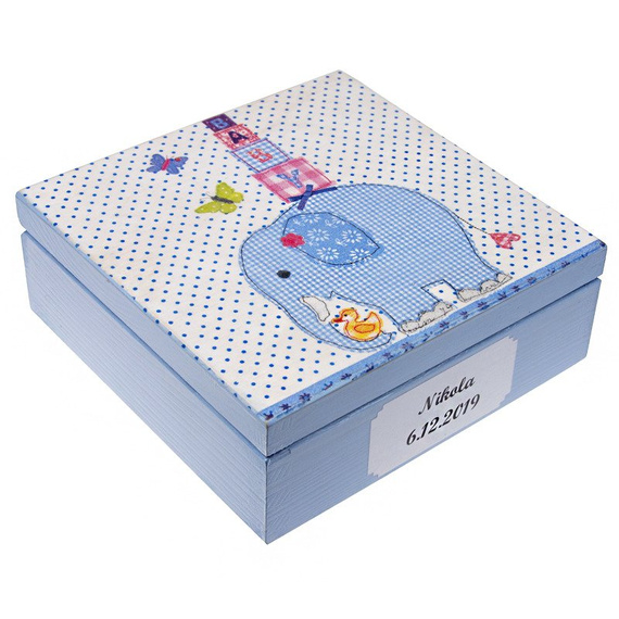Holzschatulle Schmuck – Kiefernholzbox zum Dekorieren & Decoupage 14,5×12×10 cm