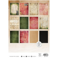 STUDIO LIGHT  A4 Papierset + Elemente Scrapbooking Designer Papier Paper Pad, Vintage Christmas